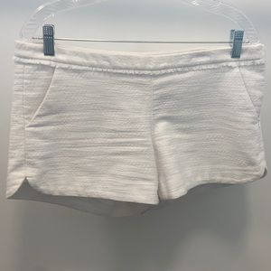 Lilly Pulitzer Size 6 White Adie Short